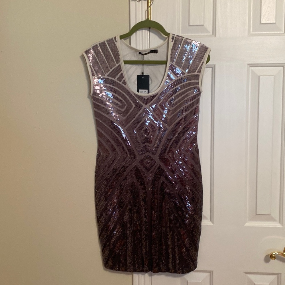 Ombré sequence dress by Radzoli. New with tags